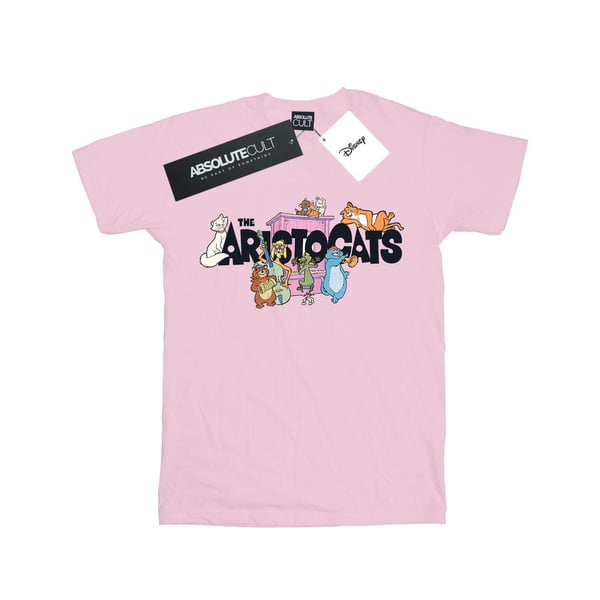 Disney Womens/Ladies Aristocats Logo Cotton Boyfriend T-Shirt