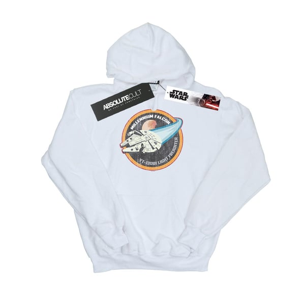 Star Wars Mens Millennium Falcon Badge Hoodie