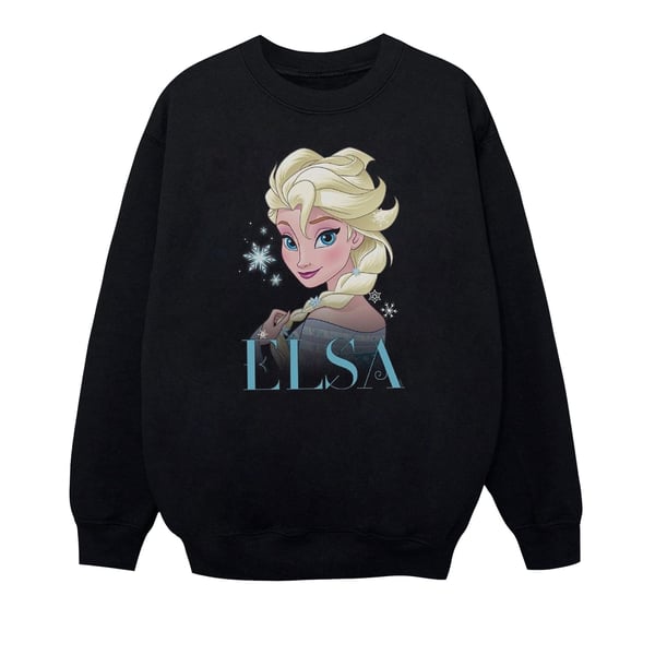 Disney Boys Frozen Elsa Snowflake Portrait Sweatshirt