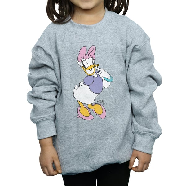 Disney Girls Classic Daisy Duck Sweatshirt