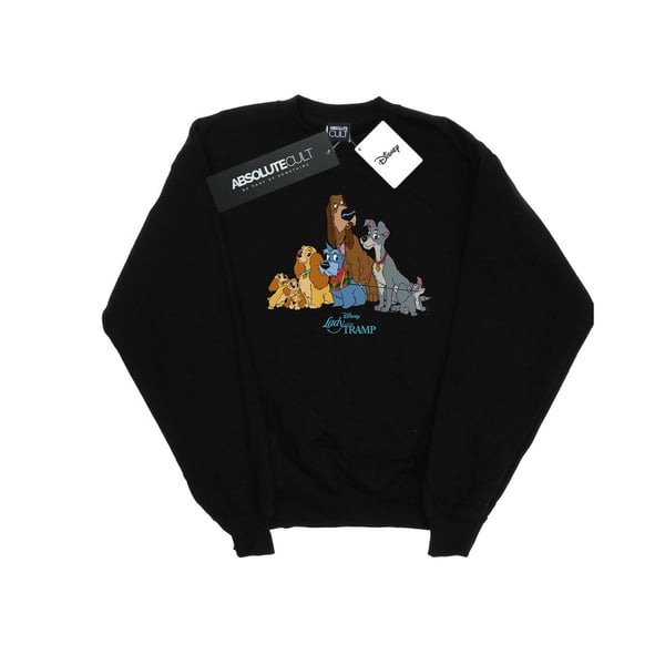 Disney Mens Lady And The Tramp Classic Group Sweatshirt