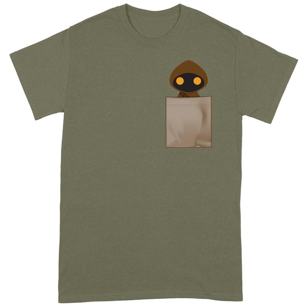 Star Wars Unisex Adult Jawa Pocket T-Shirt