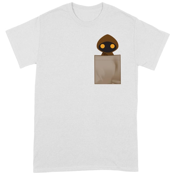 Star Wars Unisex Aikuisten Jawa Tasku T-paita