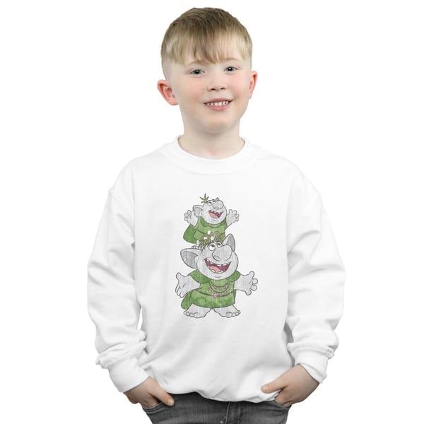 Disney Boys Frozen Handstacking Trolls Sweatshirt