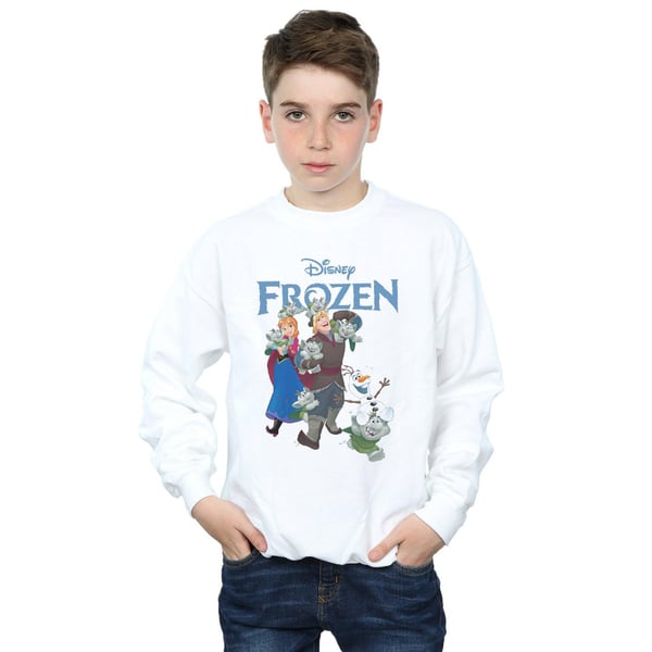 Disney Boys Frozen Happy Trolls Sweatshirt