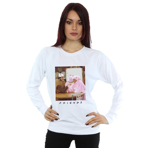 Friends Womens/Ladies Ross And Chandler Arm Wrestling Sweatshirt