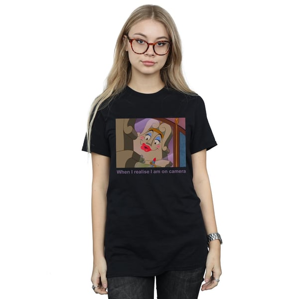 Disney Womens/Ladies Beauty And The Beast Madame De La Grande Bouche Cotton Boyfriend T-Shirt