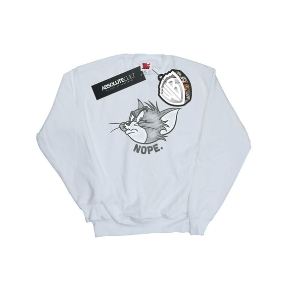 Tom and Jerry Womens/Ladies Nope Face Sweatshirt