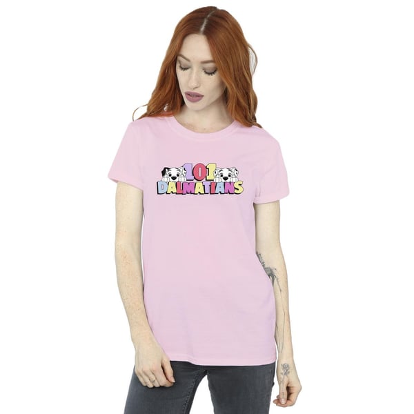 Disney Womens/Ladies 101 Dalmatians Multi Colour Cotton Boyfriend T-Shirt