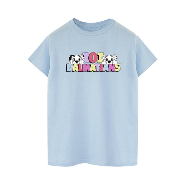 Disney Womens/Ladies 101 Dalmatians Multi Colour Cotton Boyfriend T-Shirt