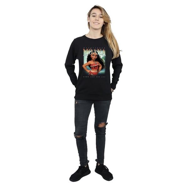 Moana Womens/Ladies Montage Cotton Sweatshirt