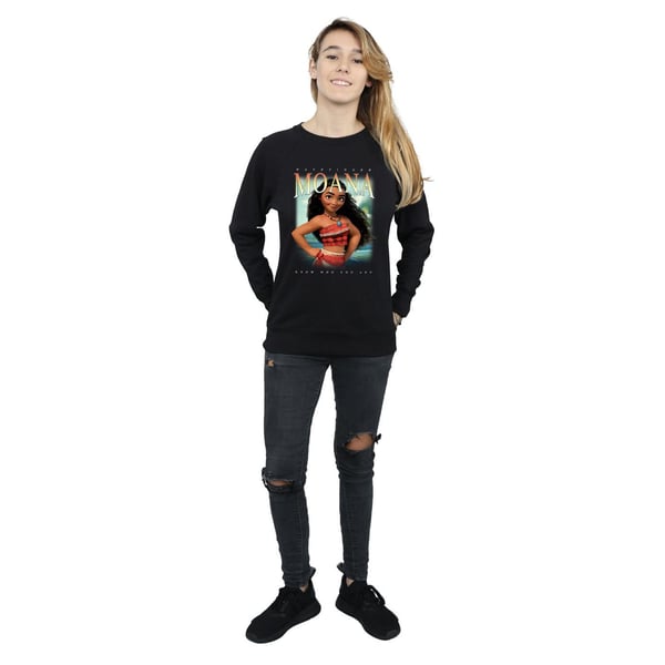 Moana Womens/Ladies Montage Cotton Sweatshirt