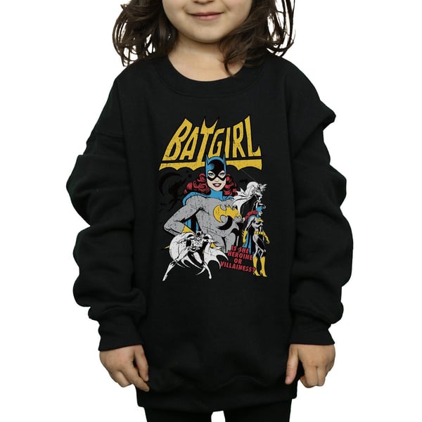 DC Comics Girls Heroine Or Villainess Batgirl Sweatshirt