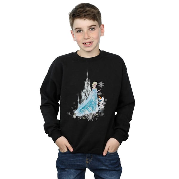 Disney Boys Frozen Elsa And Olaf Winter Magic Sweatshirt