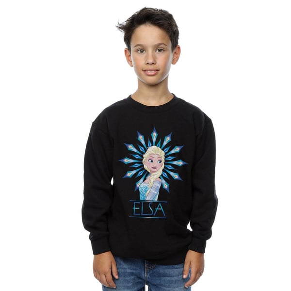Disney Boys Frozen Elsa Snowflake Sweatshirt