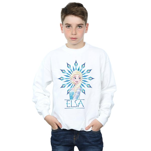 Disney Boys Frozen Elsa Snowflake Sweatshirt