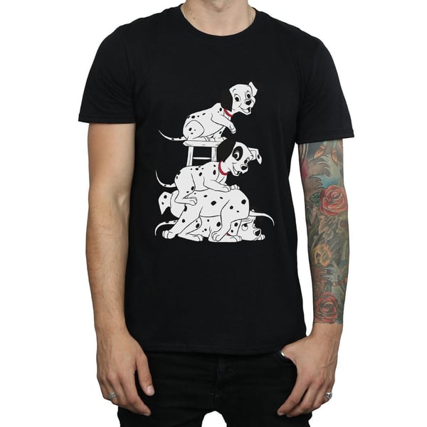Disney Mens 101 Dalmatians Chair T-Shirt