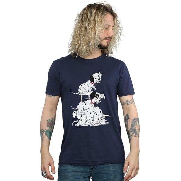 Disney Mens 101 Dalmatians Chair T-Shirt