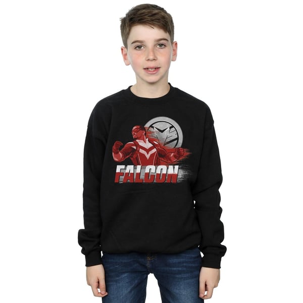 Marvel Boys The Falcon And The Winter Soldier Falcon Red Fury Sweatshirt