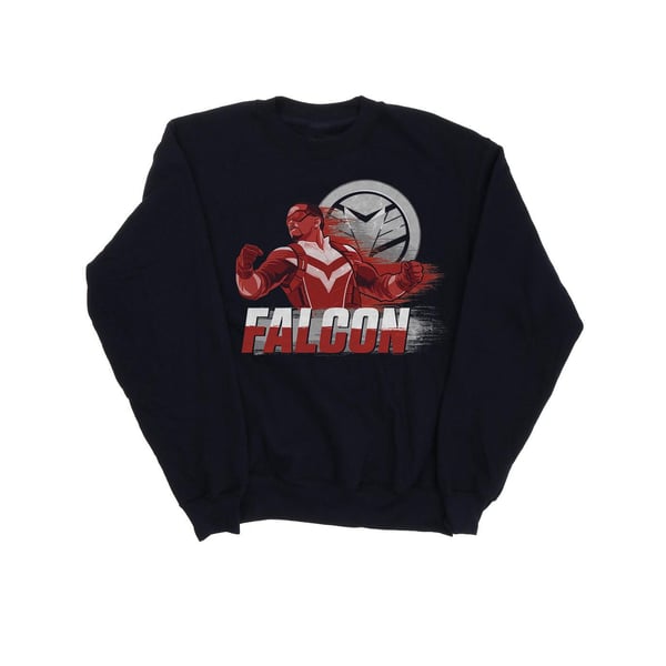 Marvel Boys The Falcon And The Winter Soldier Falcon Red Fury Sweatshirt