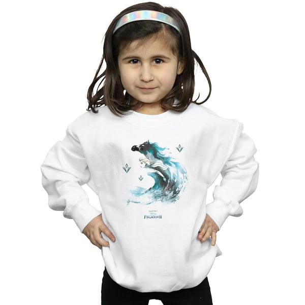 Disney Girls Frozen 2 Elsa With Nokk The Water Spirit Sweatshirt