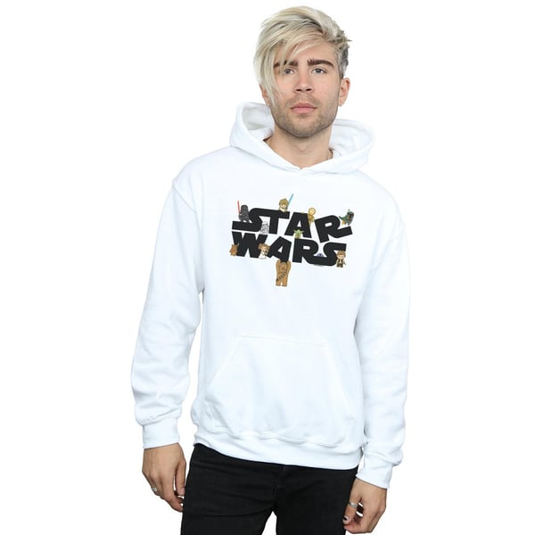Star Wars Mens Kiddie Logo Hoodie