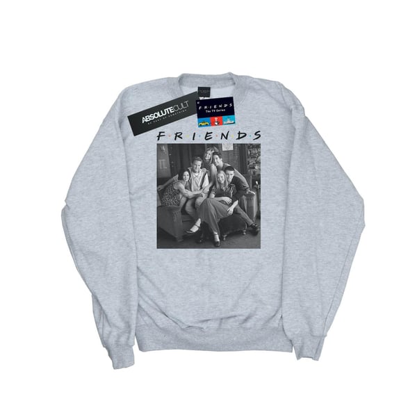 Friends Womens/Ladies Black And White Photo Sweatshirt