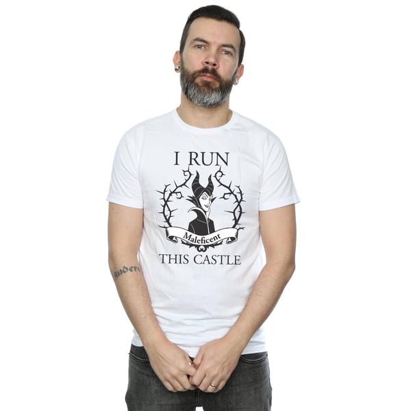 Disney Mens Maleficent I Run This Castle T-Shirt