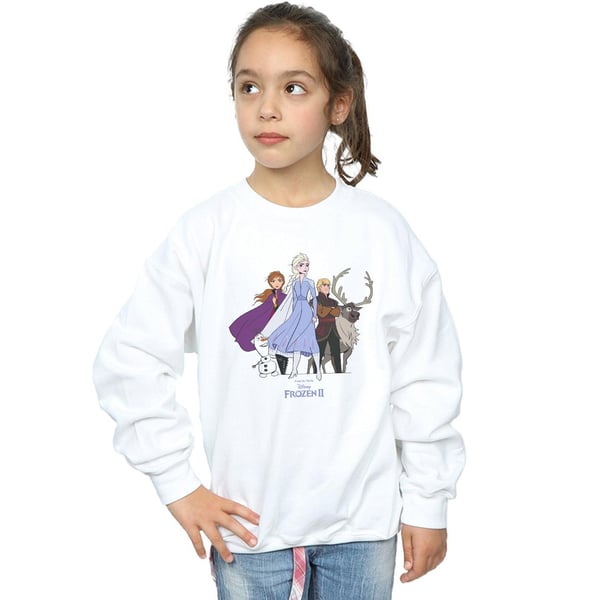 Disney Girls Frozen 2 Group Sweatshirt