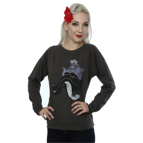 The Little Mermaid Womens/Ladies Classic Ursula Heather Sweatshirt