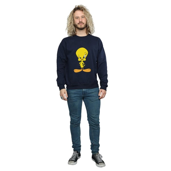 Looney Tunes Mens Tweety Angry Sweatshirt