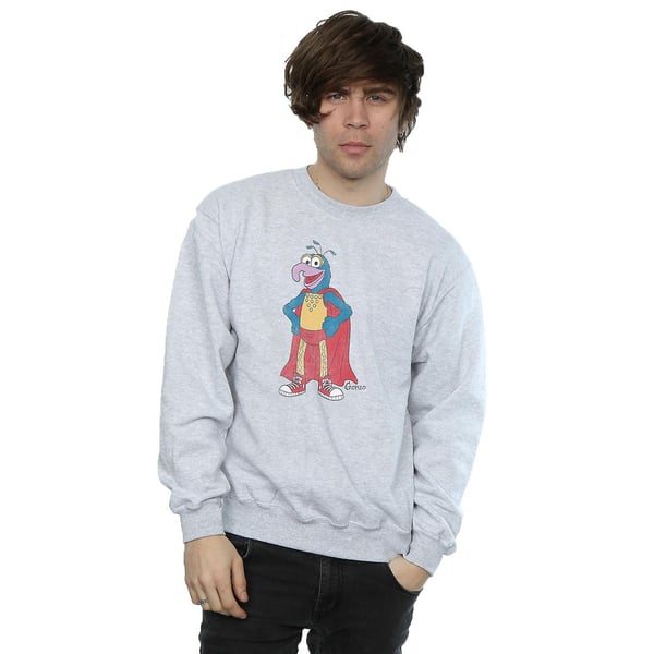 The Muppets Mens Classic Gonzo Heather Sweatshirt