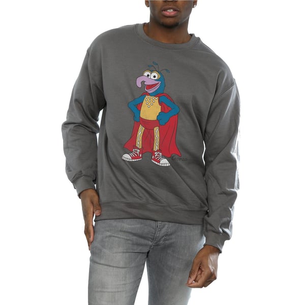 The Muppets Mens Classic Gonzo Heather Sweatshirt