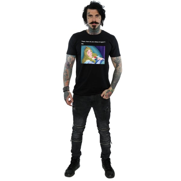 Disney Mens Sleeping Beauty Meme T-Shirt