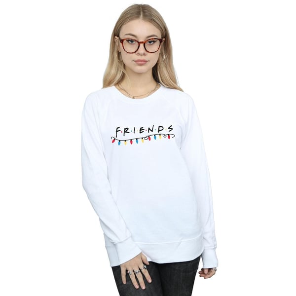 Friends Womens/Ladies Christmas Lights Sweatshirt