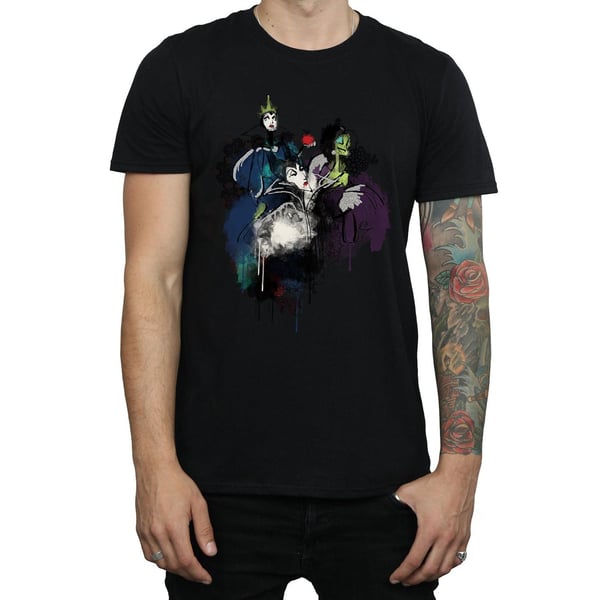 Disney Mens Villains Sketch T-Shirt