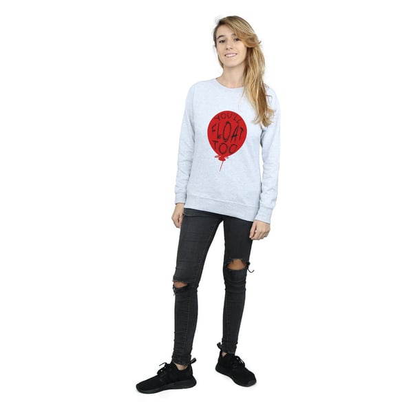 It Womens/Ladies Pennywise You´ll Float Too Sweatshirt