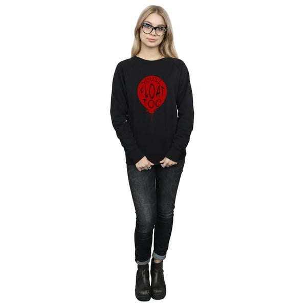 It Womens/Ladies Pennywise You´ll Float Too Sweatshirt