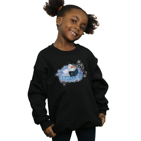 Disney Girls Frozen 2 Olaf Snow It All Sweatshirt