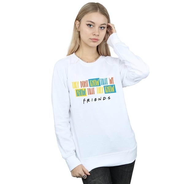 Friends Womens/Ladies They Don´t Know Script Sweatshirt