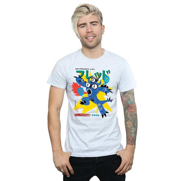 Disney Mens Big Hero 6 Fred Ultimate Kaiju T-Shirt