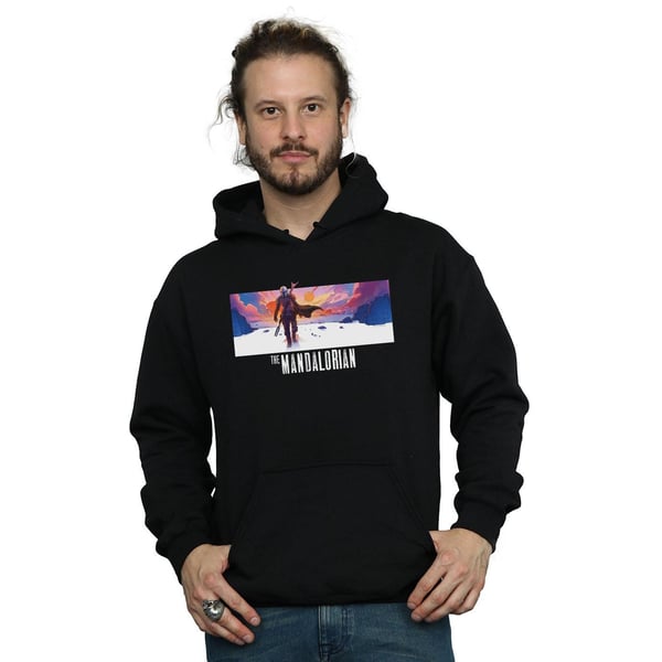 Star Wars Mens The Mandalorian Landscape Hoodie