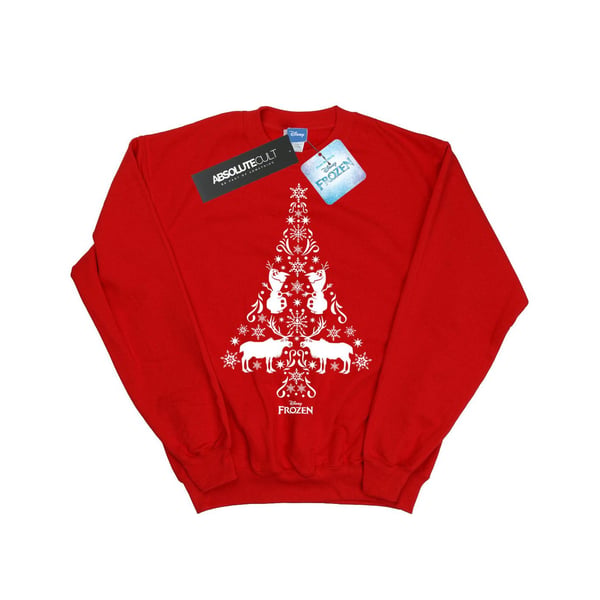 Disney Girls Frozen Christmas Tree Sweatshirt