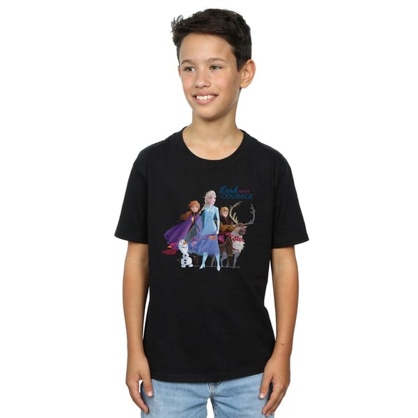 Disney Boys Frozen 2 Lead With Courage T-Shirt
