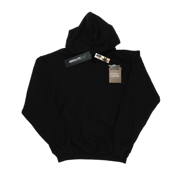 Star Wars Mens The Mandalorian Precious Cargo Faux Pocket Hoodie