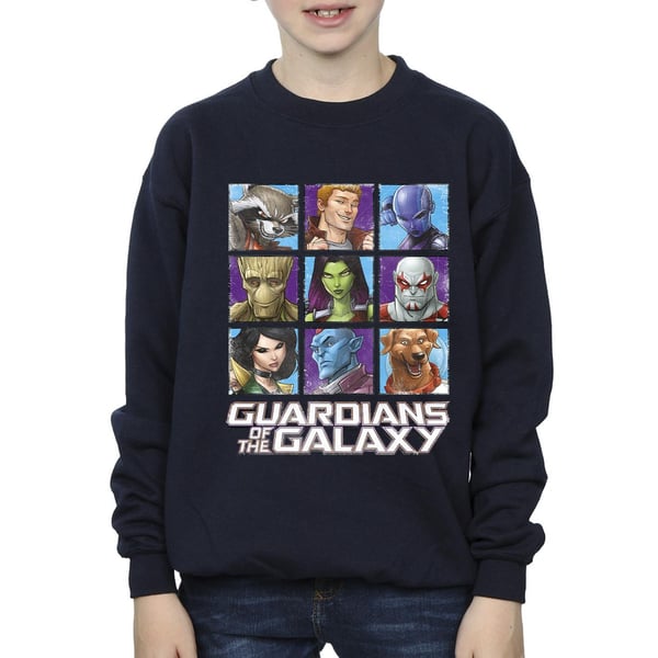 Guardians Of The Galaxy Boys Character Squares Sweatshirt