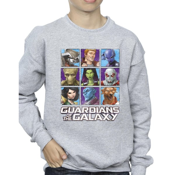 Guardians Of The Galaxy Boys Character Squares Sweatshirt