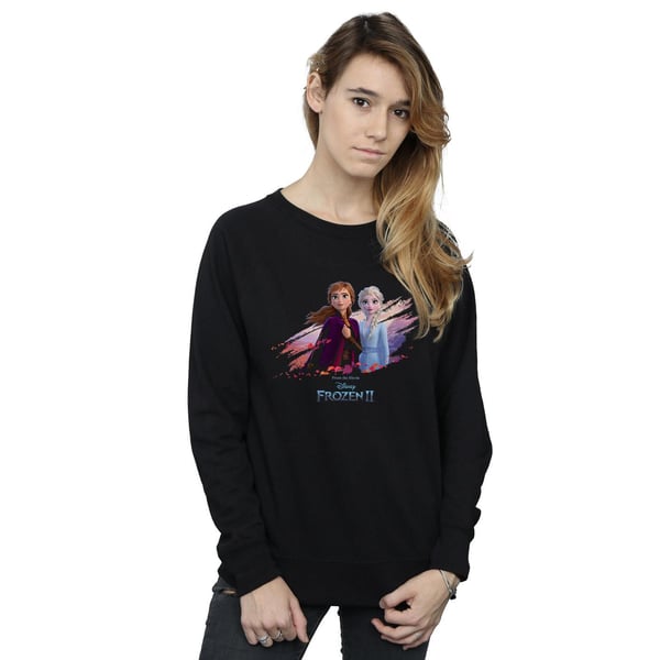 Disney Womens/Ladies Frozen 2 Elsa And Anna Nature Is Beautiful Sweatshirt