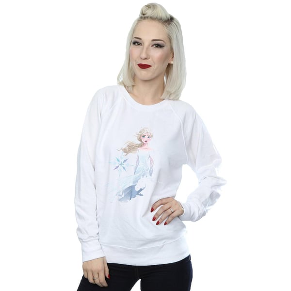 Disney Womens/Ladies Frozen 2 Elsa Nokk Silhouette Sweatshirt