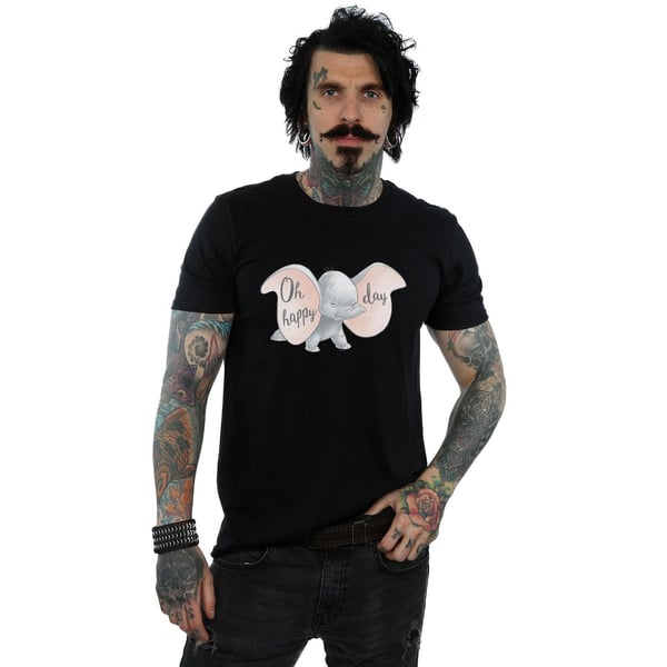 Disney Mens Dumbo Happy Day T-Shirt